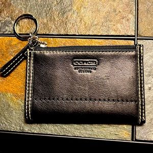 Coach Changepurse/Card Holder with Keychain